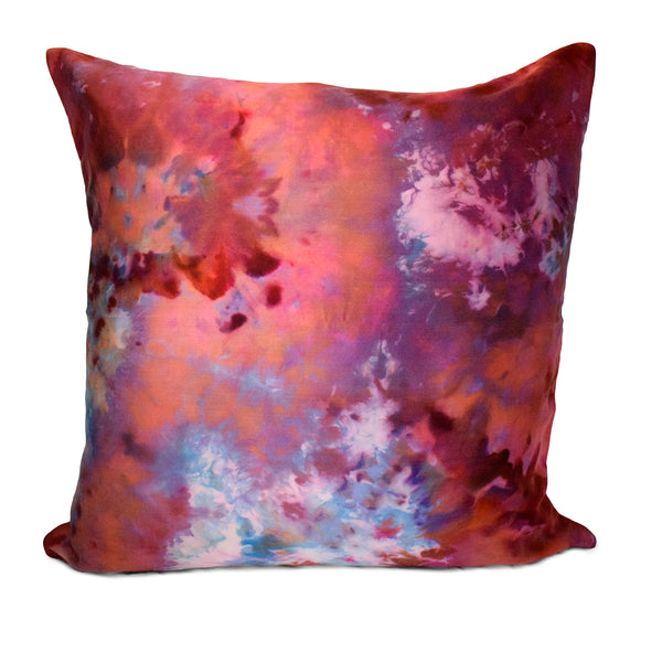 beautiful. luxurious double-dyed silk<br>in pomegranate and blue greys.<br>no two exactly alike! <span class='visuallyhidden'>Call or text 323-404-2959 if you need shopping assistance.</span>